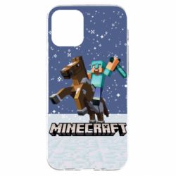 Чохол для iPhone 12 mini Зимовий Майнкрафт - PrintSalon