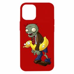 Чохол для iPhone 12 mini Zombie with a duck