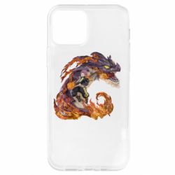 Чехол для iPhone 12 Natsu with a dragon - PrintSalon