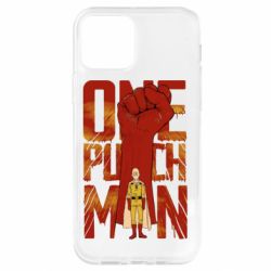 Чохол для iPhone 12 One Punch Man Saitama
