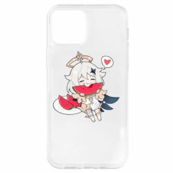 Чохол для iPhone 12 Паймон з кавуном - PrintSalon