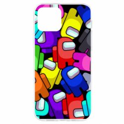Чехол для iPhone 12 Pro Among us multicolored