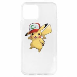 Чехол для iPhone 12 Pro Ash's hat Pikachu - PrintSalon