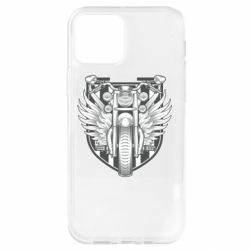Чехол для iPhone 12 Pro Bike Shield Art - PrintSalon