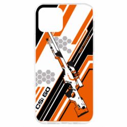 Чохол для iPhone 12 Pro CS: GO AWP Asiimov Skin - PrintSalon