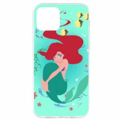 Чохол для iPhone 12 Pro Cute and shy Ariel - PrintSalon
