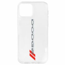 Чехол для iPhone 12 Pro Dodge logo - PrintSalon
