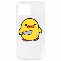 Чохол для iPhone 12 Pro Duckling With A Knife - PrintSalon