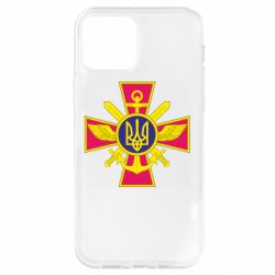 Чехол для iPhone 12 Pro Эмблема ВСУ - PrintSalon