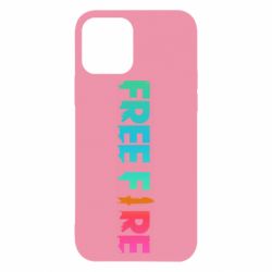 Чехол для iPhone 12 Pro Free fire gradient logo - PrintSalon