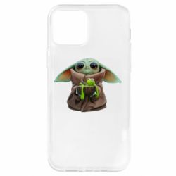 Чехол для iPhone 12 Pro Grogu and Kermit - PrintSalon