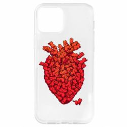 Чехол для iPhone 12 Pro Heart of many cats - PrintSalon