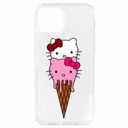 Чехол для iPhone 12 Pro Kitty ice cream - PrintSalon