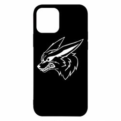 Чехол для iPhone 12 Pro Kurama line art - PrintSalon