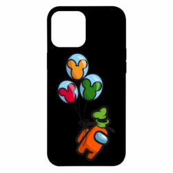 Чехол для iPhone 12 Pro Max Among Balloons - PrintSalon