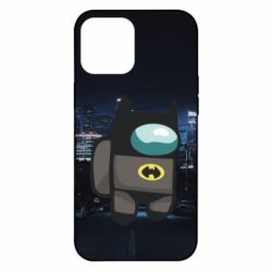 Чехол для iPhone 12 Pro Max Among Us - Batman in the city - PrintSalon