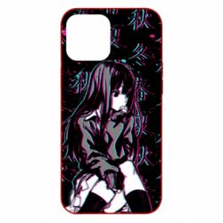 Чохол для iPhone 12 Pro Max Anime Girl Glitch - PrintSalon