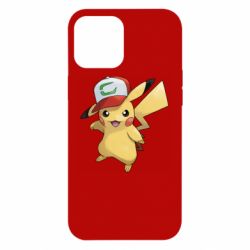Чехол для iPhone 12 Pro Max Ash's hat Pikachu - PrintSalon