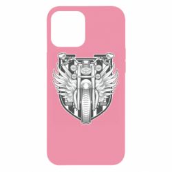 Чехол для iPhone 12 Pro Max Bike Shield Art - PrintSalon