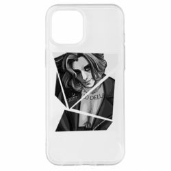 Чехол для iPhone 12 Pro Max Black and white Damiano - PrintSalon