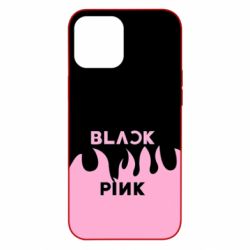 Чехол для iPhone 12 Pro Max Blackpink pink fire - PrintSalon