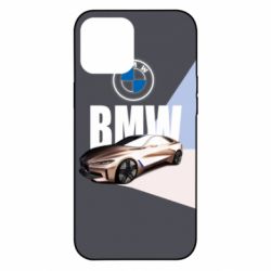 Чехол для iPhone 12 Pro Max BMW Concept i4 - PrintSalon