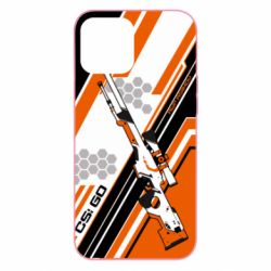 Чохол для iPhone 12 Pro Max CS: GO AWP Asiimov Skin - PrintSalon
