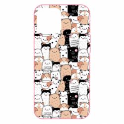 Чохол для iPhone 12 Pro Max Cute dogs pattern - PrintSalon