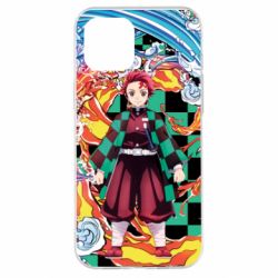 Чехол для iPhone 12 Pro Max Demon Slayer Kimetsu No Yaiba - PrintSalon