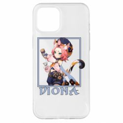 Чехол для iPhone 12 Pro Max Diona Genshin Impact - PrintSalon