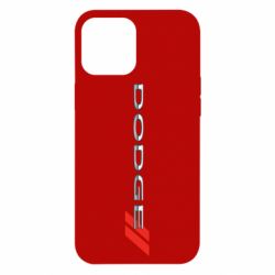 Чехол для iPhone 12 Pro Max Dodge logo - PrintSalon