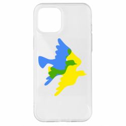 Чехол для iPhone 12 Pro Max Dove flag of Ukraine - PrintSalon
