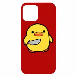 Чохол для iPhone 12 Pro Max Duckling With A Knife - PrintSalon