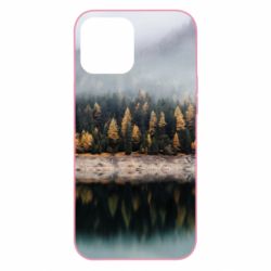 Чехол для iPhone 12 Pro Max Forest by the lake - PrintSalon