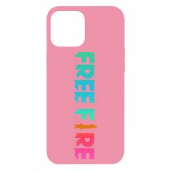 Чехол для iPhone 12 Pro Max Free fire gradient logo - PrintSalon