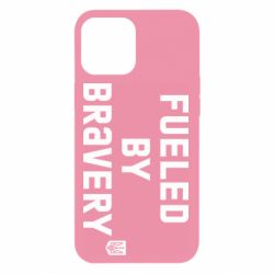 Чехол для iPhone 12 Pro Max Fueled by bravery - PrintSalon