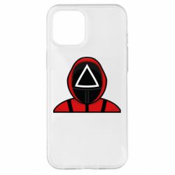 Чехол для iPhone 12 Pro Max Игра в кальмара Soldier - PrintSalon