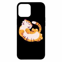 Чехол для iPhone 12 Pro Max Happy tiger - PrintSalon