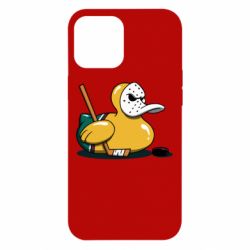 Чехол для iPhone 12 Pro Max Hockey duck - PrintSalon