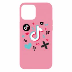 Чехол для iPhone 12 Pro Max Icons TIK TOK - PrintSalon