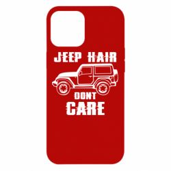 Чехол для iPhone 12 Pro Max Jeep hair don't care - PrintSalon