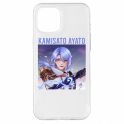 Чехол для iPhone 12 Pro Max Kamisato Ayato - PrintSalon
