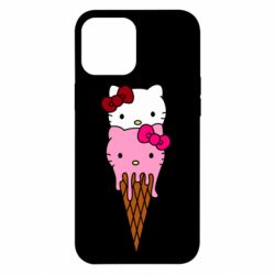 Чехол для iPhone 12 Pro Max Kitty ice cream - PrintSalon