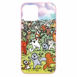 Чохол для iPhone 12 Pro Max Коти танцюють - PrintSalon