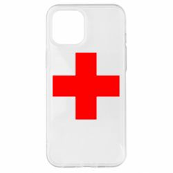 Чехол для iPhone 12 Pro Max Красный крест - PrintSalon