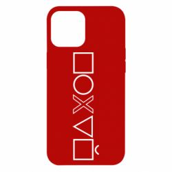Чехол для iPhone 12 Pro Max Квадрат круг икс треугольник квадрат - PrintSalon