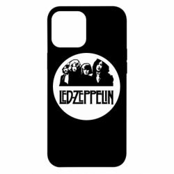 Чехол для iPhone 12 Pro Max Led Zeppelin in a circle - PrintSalon