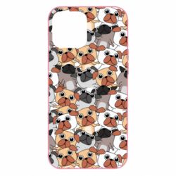 Чохол для iPhone 12 Pro Max Little puppies - PrintSalon