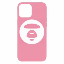 Чехол для iPhone 12 Pro Max Logo Bape Monkey - PrintSalon