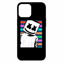 Чехол для iPhone 12 Pro Max Marshmello Colorful Portrait - PrintSalon